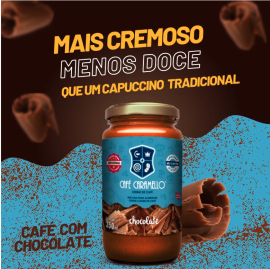 Creme de Caf Sabor Chocolate 350ml