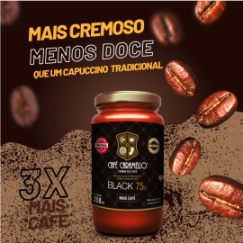 Creme de Caf  Black 75% 3vezes Mais Caf 350ml