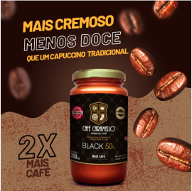Creme de Caf Black 50%  2vezes mais caf 350ml