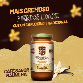 Creme de Caf Sabor Baunilha 350ml